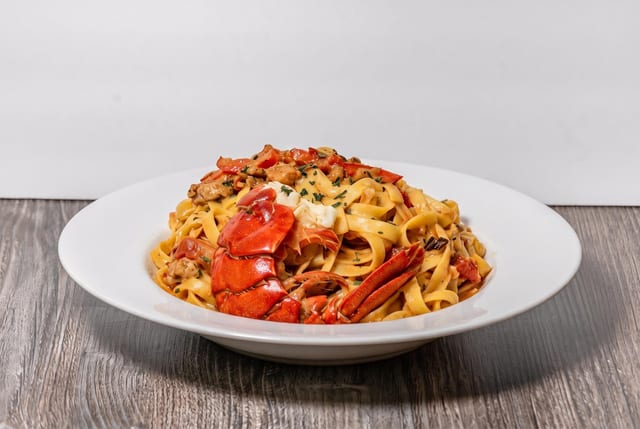 Cajun Lobster Pasta.