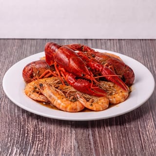 Half Shrimp Half Crawfish